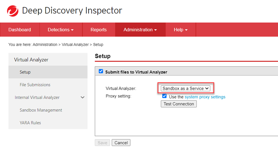 Trend Micro Deep Discovery Inspector Virtual Appliance